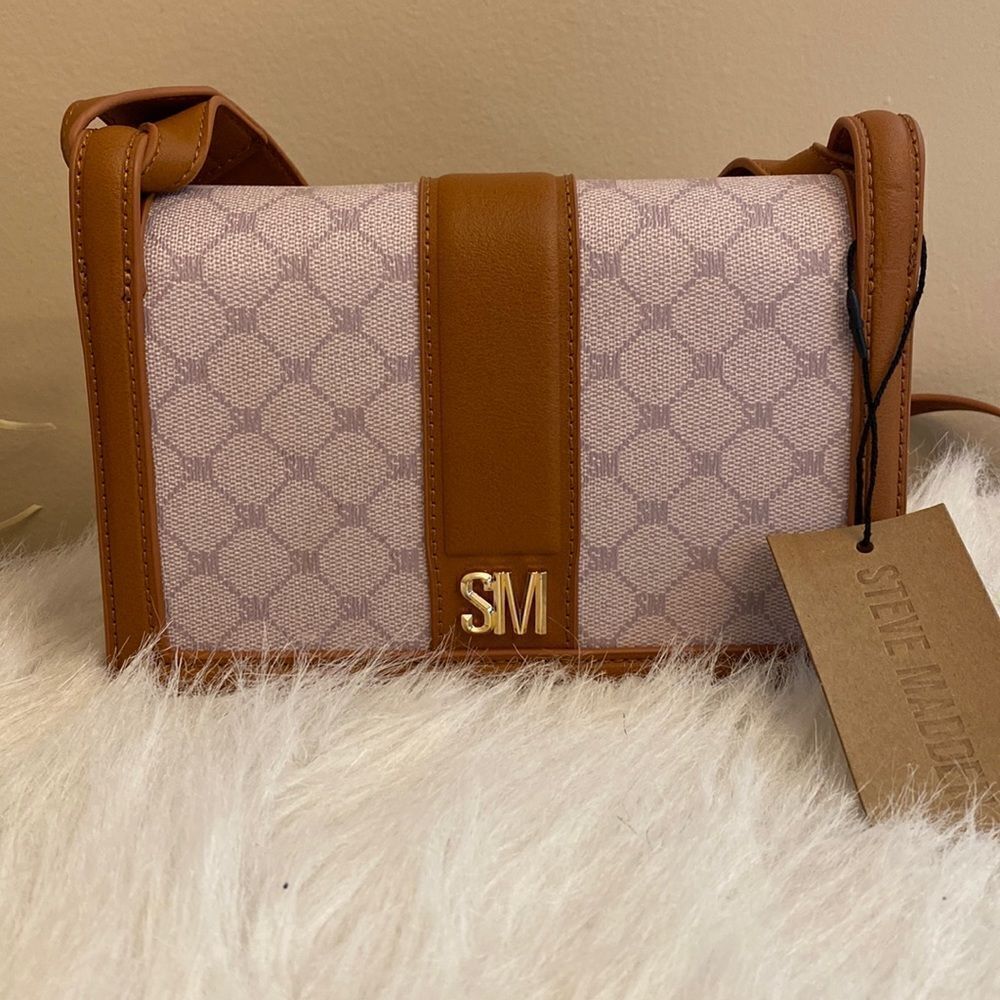 NWT Steve Madden (Bkole) Crossbody - Cognac